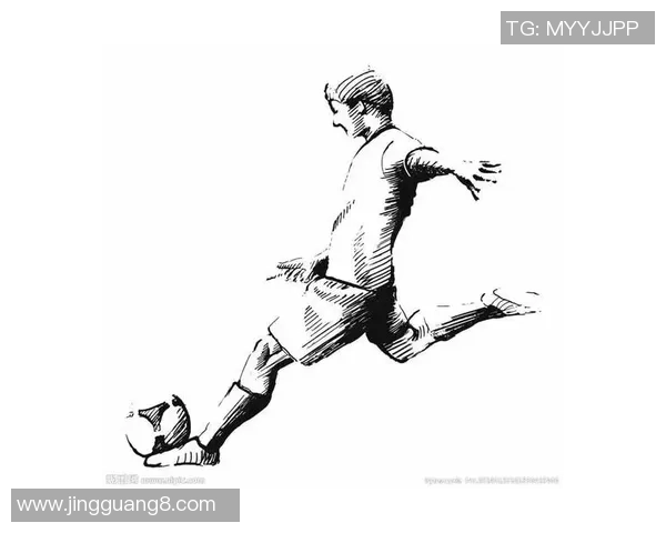 足球员在绿茵场上挥洒汗水与激情的精彩瞬间绘画作品展示